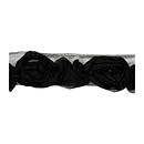 American Crafts Ribbon Ruban Premium - Rose Black
