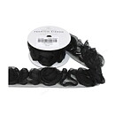 American Crafts Ribbon Ruban Premium - Rose Black