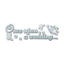 EK Success Disney Dimensional Stickers Title - Once Upon A Wedding