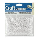 Darice Craft Designer Pearls - White 6 mm