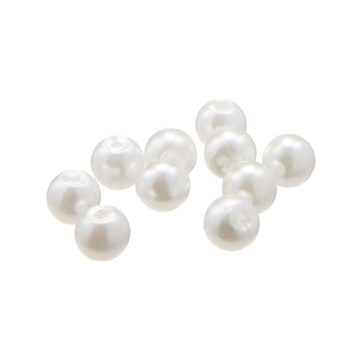 Darice Craft Designer Pearls - White 4 mm
