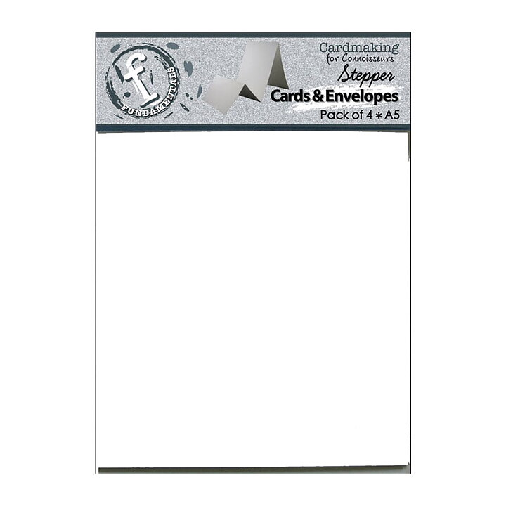 Ruby Rock It Fundamentals Cards  & Envelopes - White