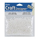Darice Craft Designer Pearls - White Oval 3x6 mm