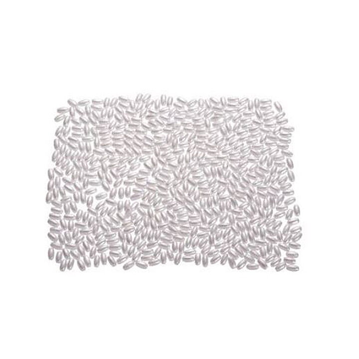 Darice Craft Designer Pearls - White Oval 3x6 mm