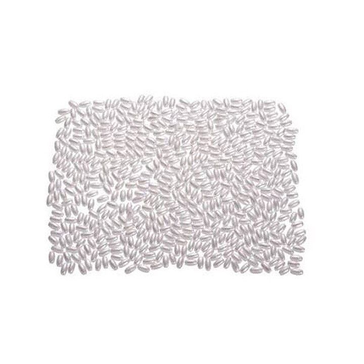 Darice Craft Designer Pearls - White Oval 3x6 mm