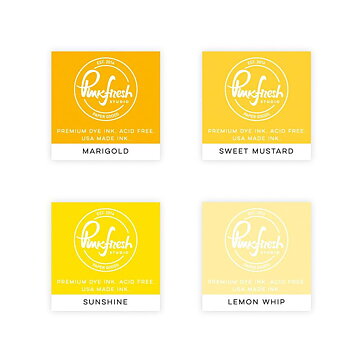 Pinkfresh Studio Premium Dye Cube Set - Rise and Shine