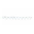 American Crafts Ribbon Ruban Premium - Pom Pom White