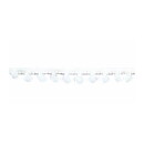 American Crafts Ribbon Ruban Premium - Pom Pom White