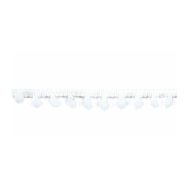 American Crafts Ribbon Ruban Premium - Pom Pom White