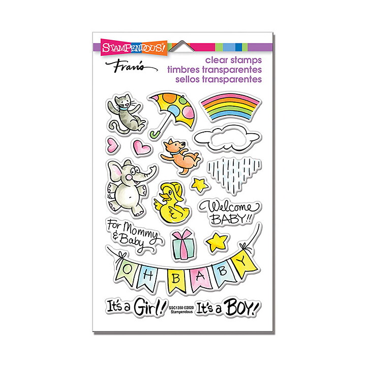 Stampendous Perfectly Clear Stamps - Baby Gift
