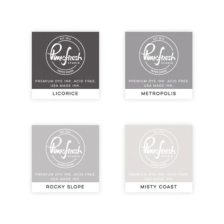 Pinkfresh Studio Premium Dye Cube Set - Urban Raincoat
