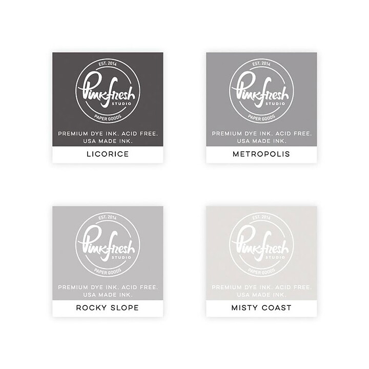 Pinkfresh Studio Premium Dye Cube Set - Urban Raincoat