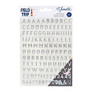 American Crafts Mini Alpha Puffy Stickers - Field Trip
