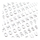 American Crafts Mini Alpha Puffy Stickers - Field Trip