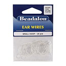 Beadalon Ear Wire Beading Hoops. 20 mm