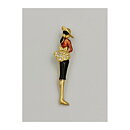Brooch - Spanish Lady with Rhinestones