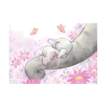 Wild Rose Studio Clear Stamps - Bella Sleeping