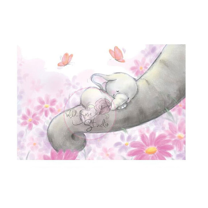 Wild Rose Studio Clear Stamps - Bella Sleeping