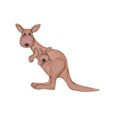 BK Dies 3x4 Animal Kangaroo