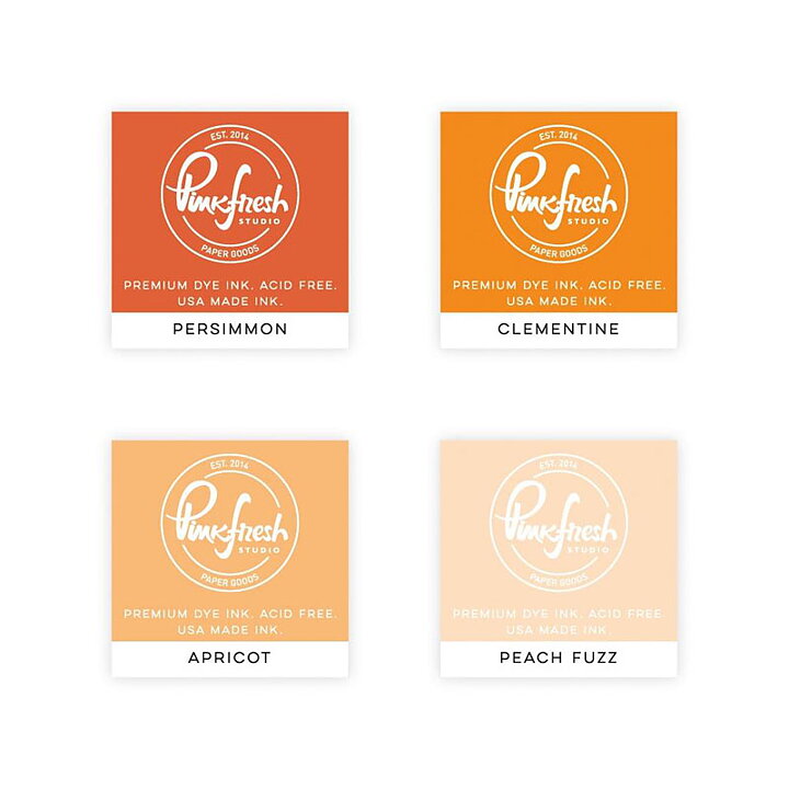 Pinkfresh Studio Premium Dye Cube Set - Indian Summer