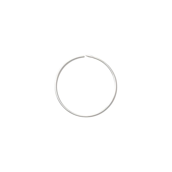 Beadalon Ear Wire Beading Hoops. 25 mm
