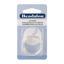 Beadalon Ear Wire Beading Hoops. 30 mm