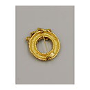 Brooch - Wreath with Rhinestones