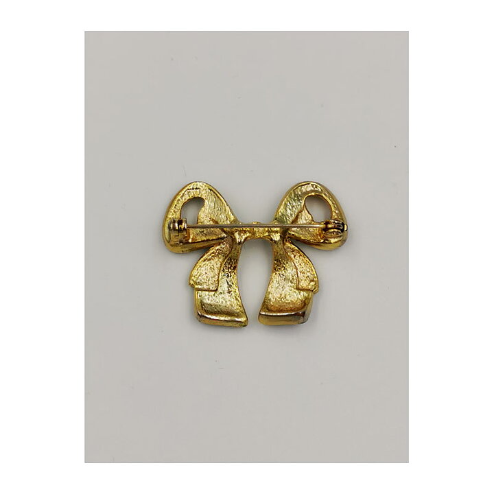 Brooch - Bow enameled