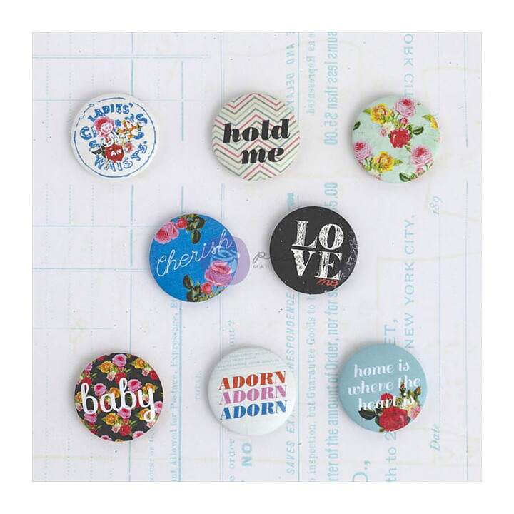 Prima Marketing Flair Buttons - Anna Marie Collection