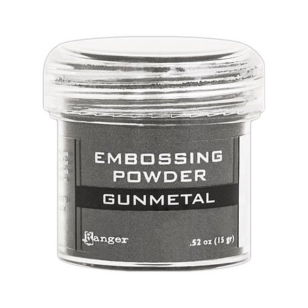 Ranger Embossing Powder Metallic - Gunmetal 