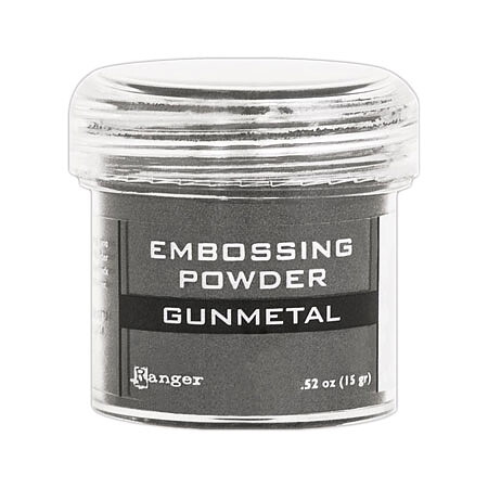 Ranger Embossing Powder Metallic - Gunmetal 