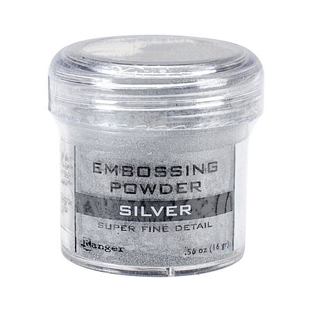 Ranger Embossing Powder - Silver Super Fine Detail