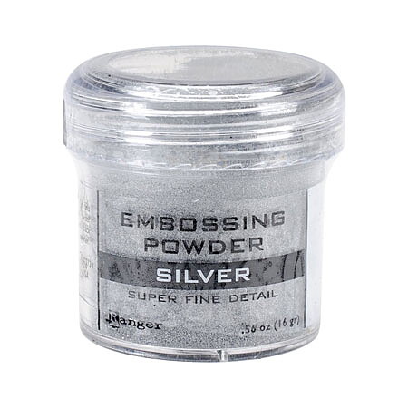Ranger Embossing Powder - Silver Super Fine Detail
