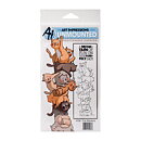 Art Impressions Stackers Cling Rubber Stamps - Cat