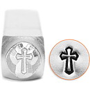Impress Art - Design Stamp Cross Outline