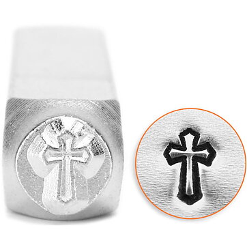 Impress Art - Design Stamp Cross Outline
