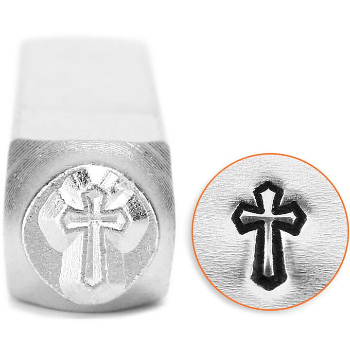 Impress Art - Design Stamp Cross Outline