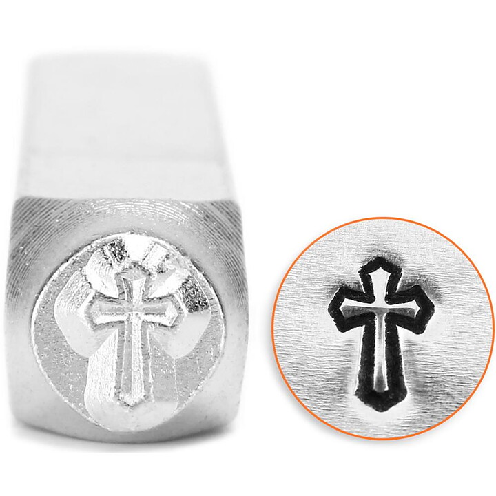 Impress Art - Design Stamp Cross Outline