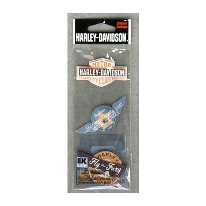 Harley Davidson Stickers - Vintage Logos