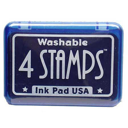 Ranger Ink Pad 4 Stamps - Blue