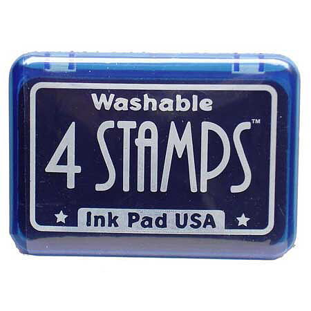 Ranger Ink Pad 4 Stamps - Blue