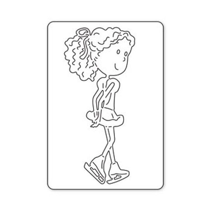 Sizzix Die Sizzlits - Chloe The Ice Skater