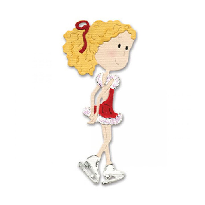 Sizzix Die Sizzlits - Chloe The Ice Skater