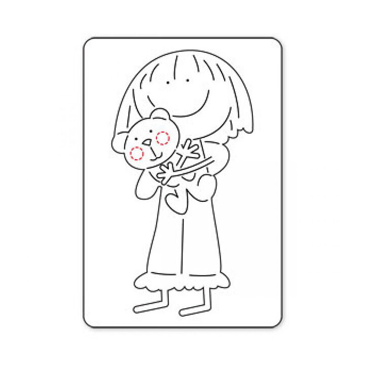 Sizzix Die Sizzlits - Toddler w-Teddy