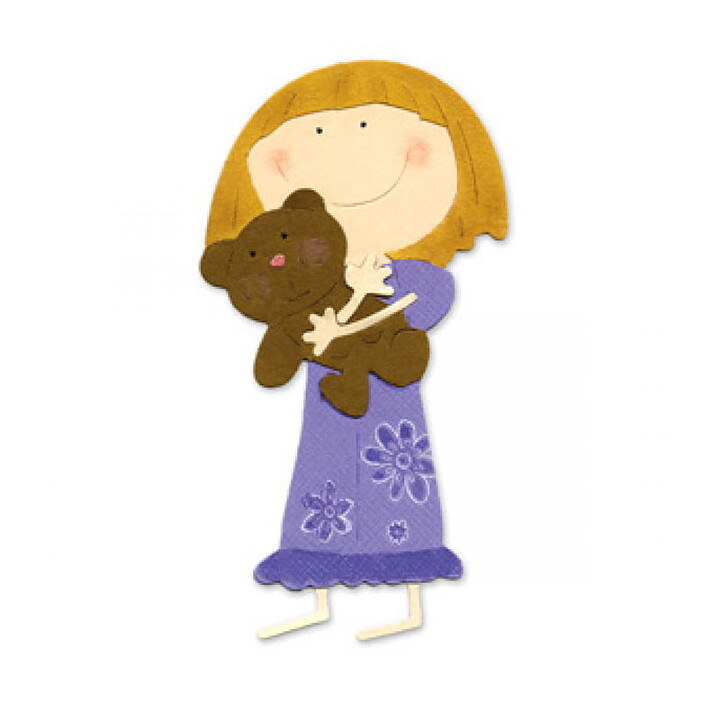 Sizzix Die Sizzlits - Toddler w-Teddy
