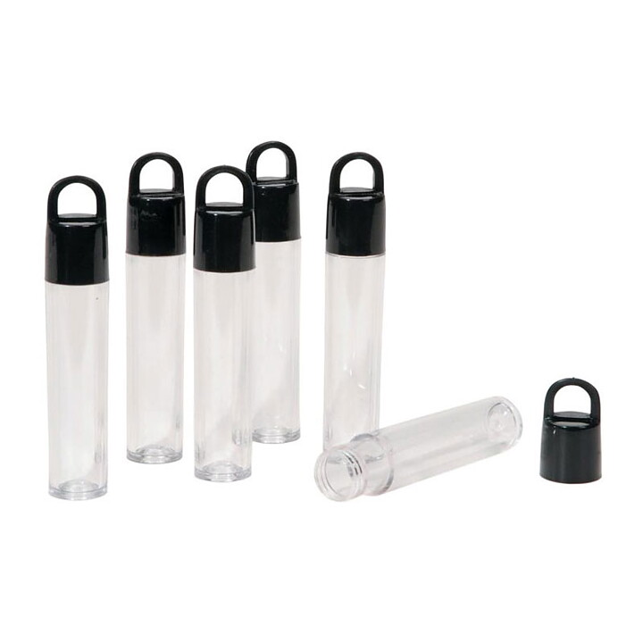 Darice Plastic Tubes Storage Cases Small