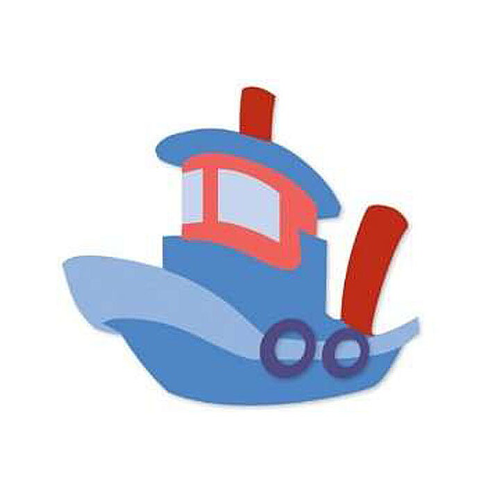 Sizzix Die Sizzlits - Baby Toy Tug Boat