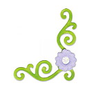Sizzix Die Sizzlits - Corner Flower #2