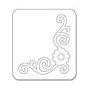 Sizzix Die Sizzlits - Corner Flower #2