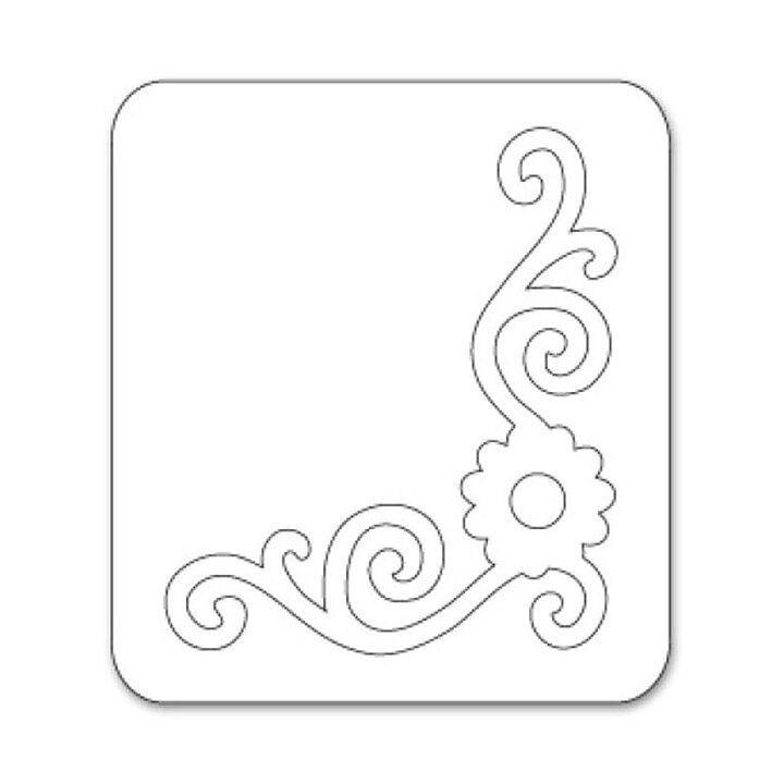 Sizzix Die Sizzlits - Corner Flower #2